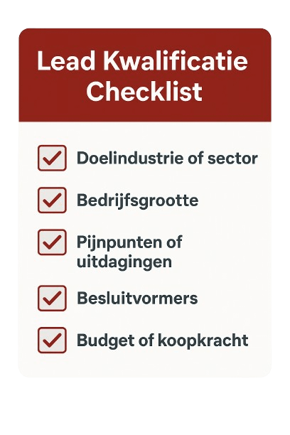 appointment setting checklist